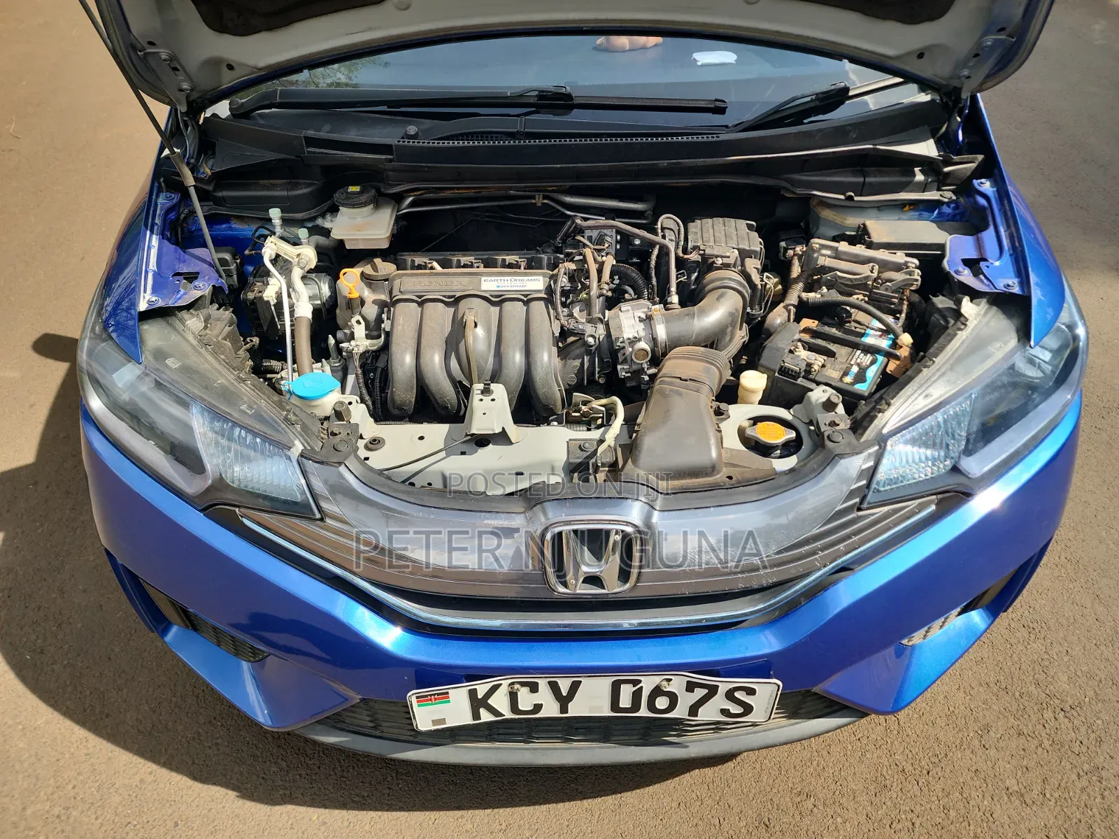 Honda Fit 2013 Blue