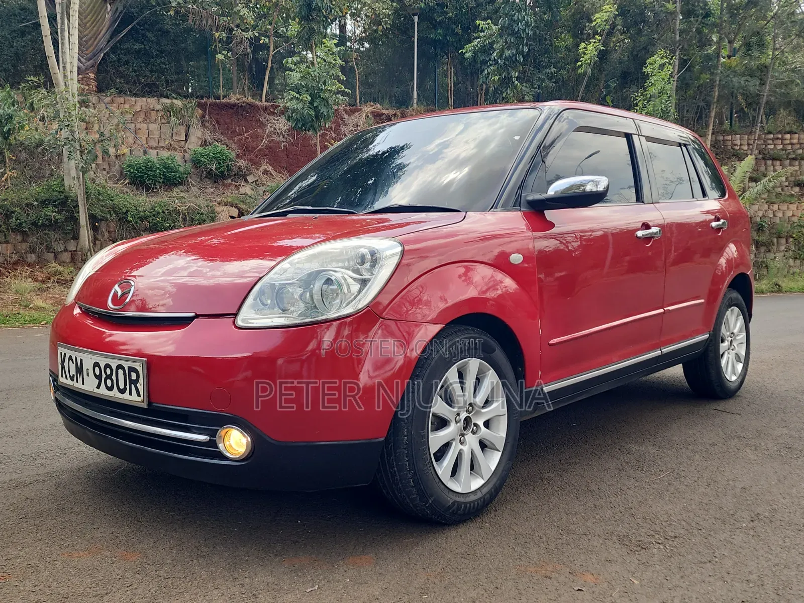 Mazda Verisa 2010 Maroon