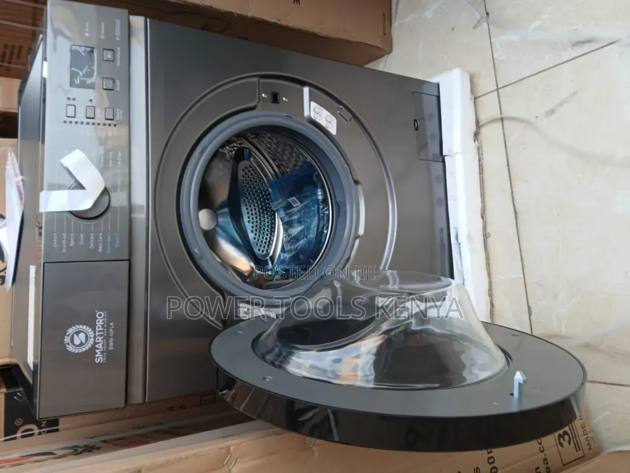 Smart Pro SWM-10FLA 10kg Full Automatic Front Load Washing Machine