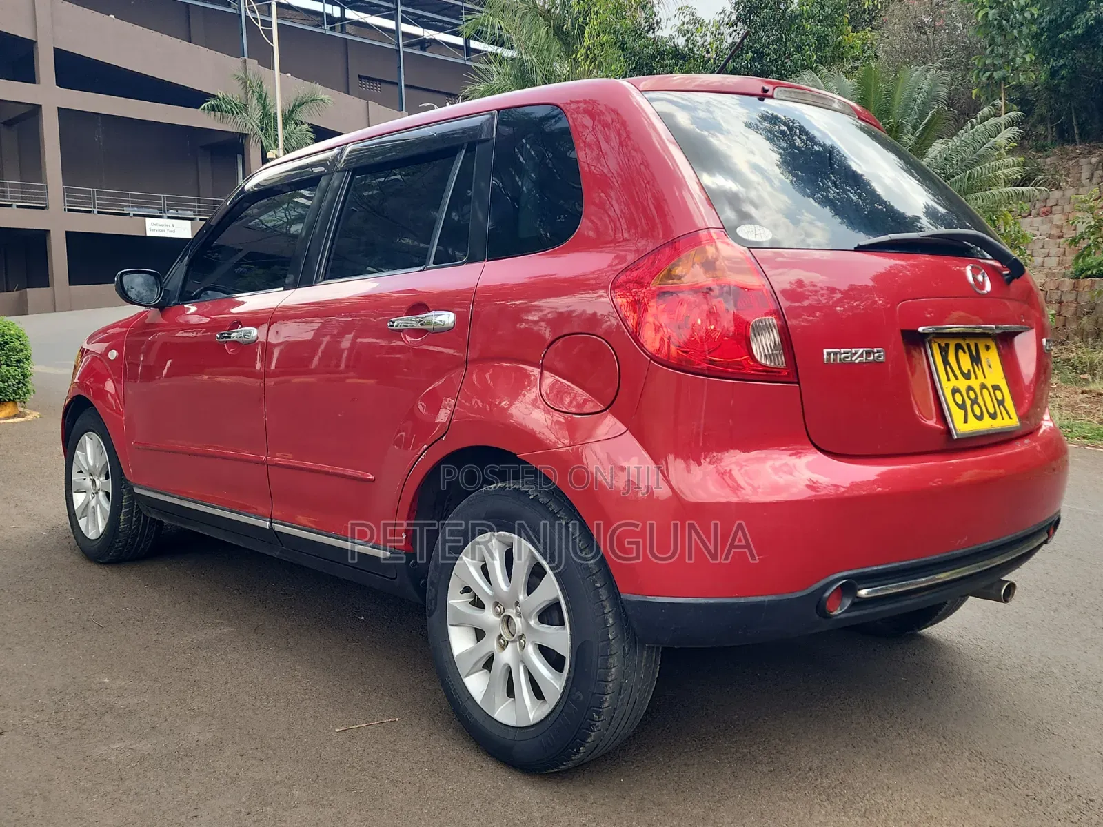 Mazda Verisa 2010 Maroon