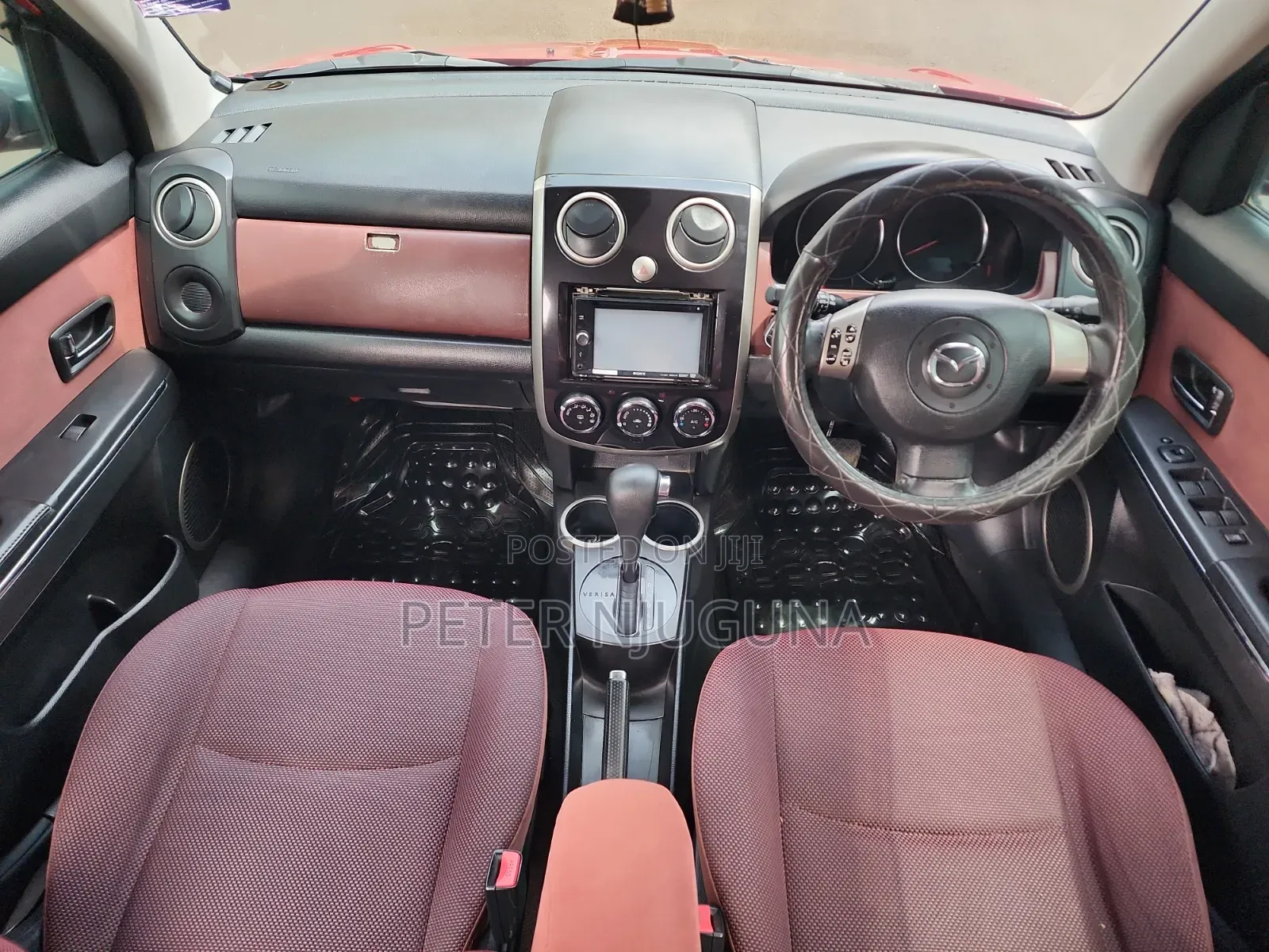 Mazda Verisa 2010 Maroon