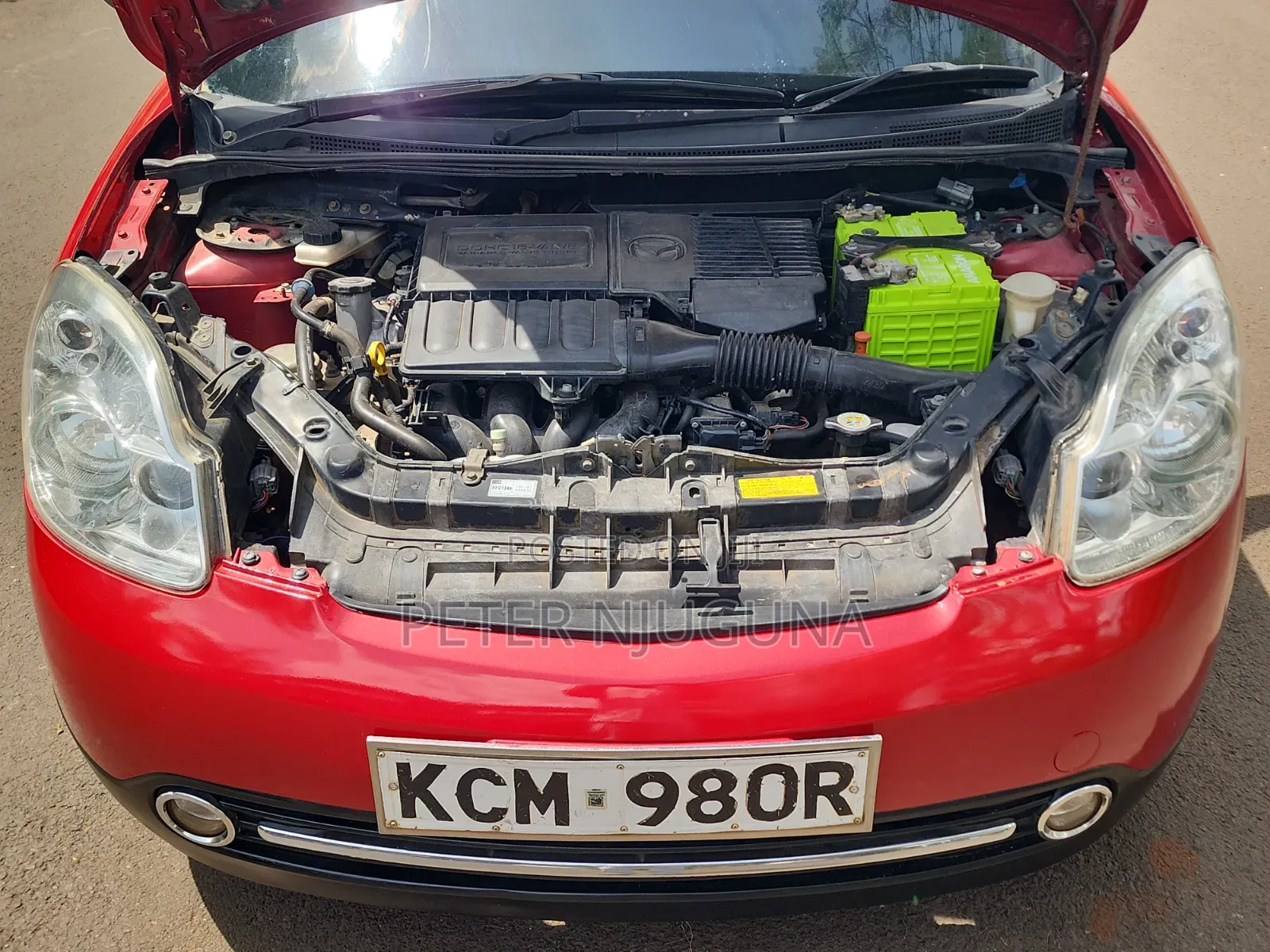 Mazda Verisa 2010 Maroon