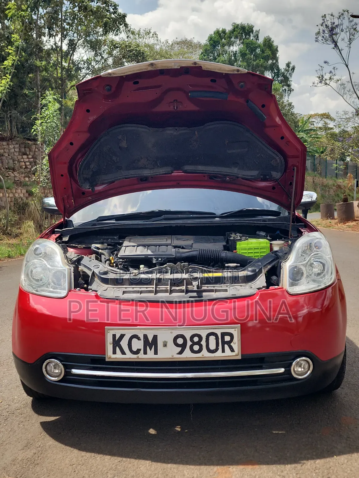 Mazda Verisa 2010 Maroon