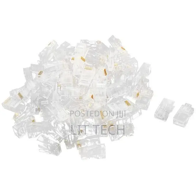100 Pieces Cat 5 Rj45 Cable Connector