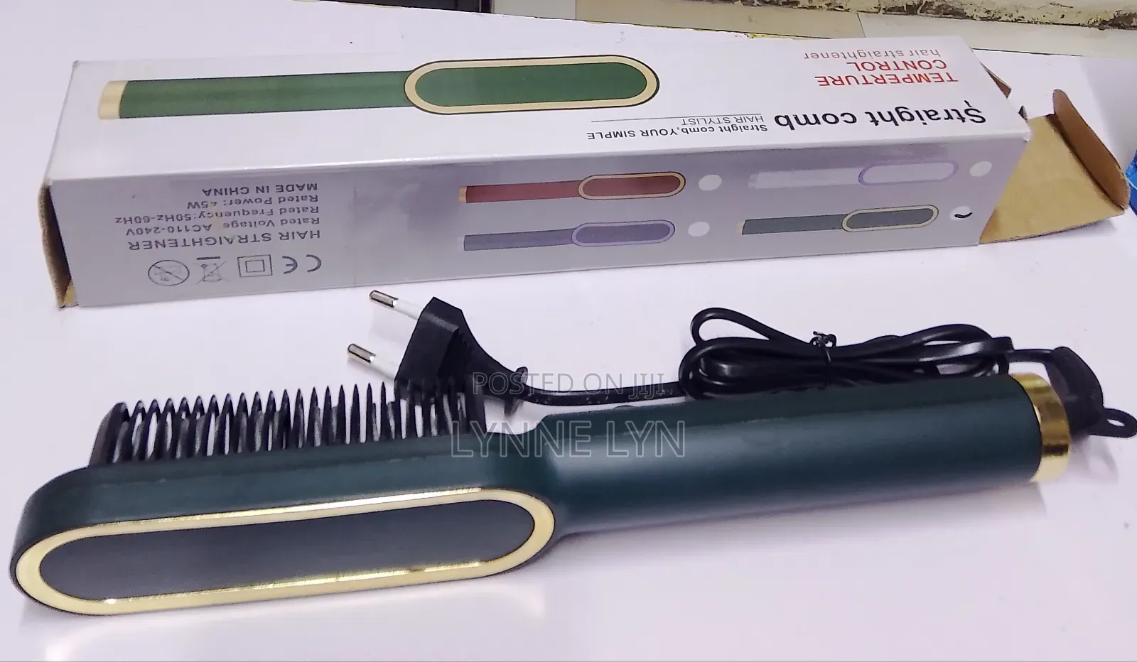 Hair Straightener Comb
