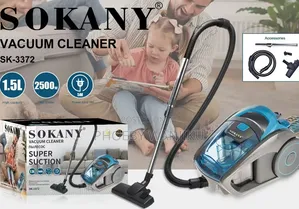 Sokany Vacuum Cleaner 2500watts/Vacuum Cleaner 1.5litres