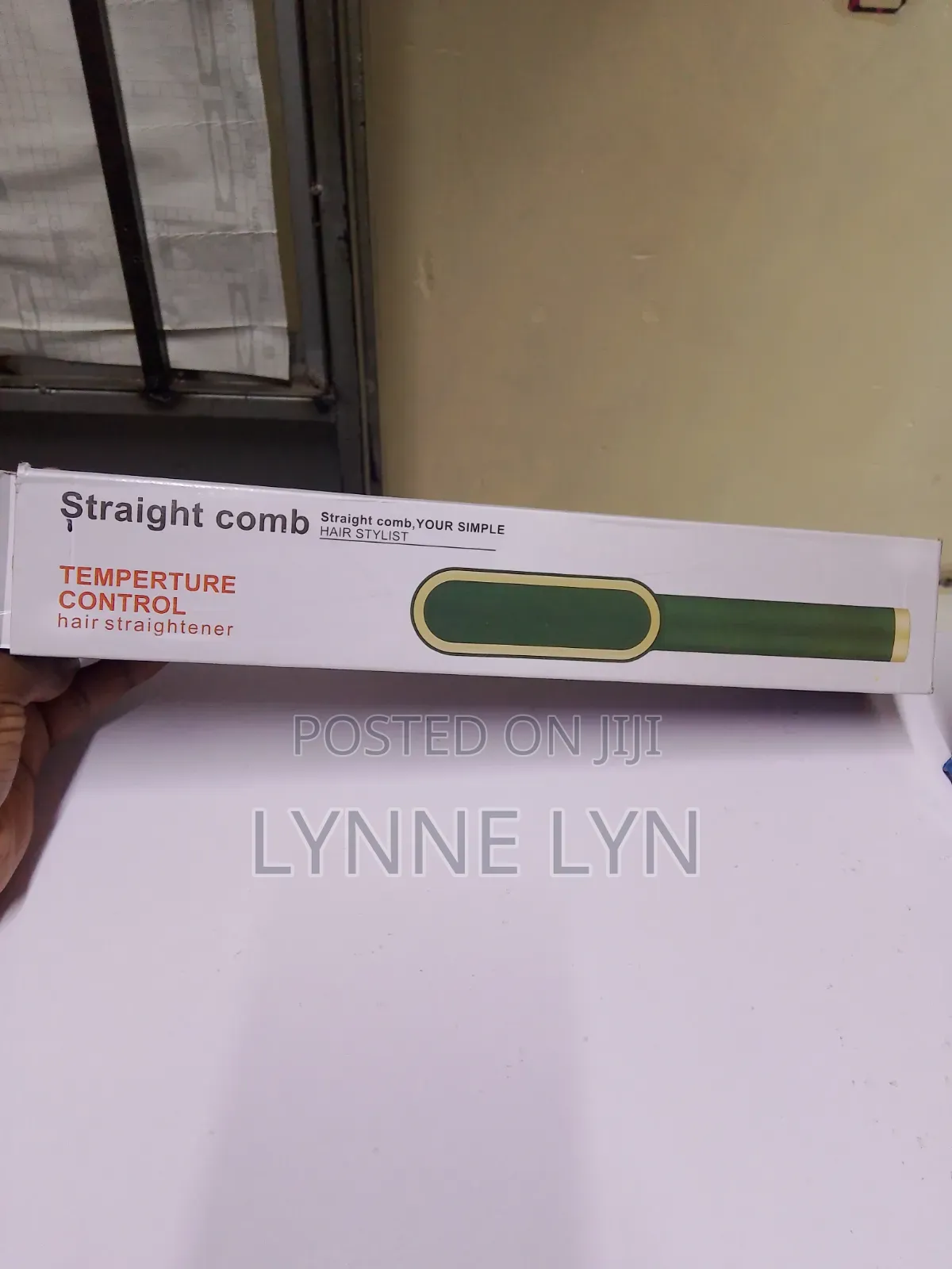 Hair Straightener Comb