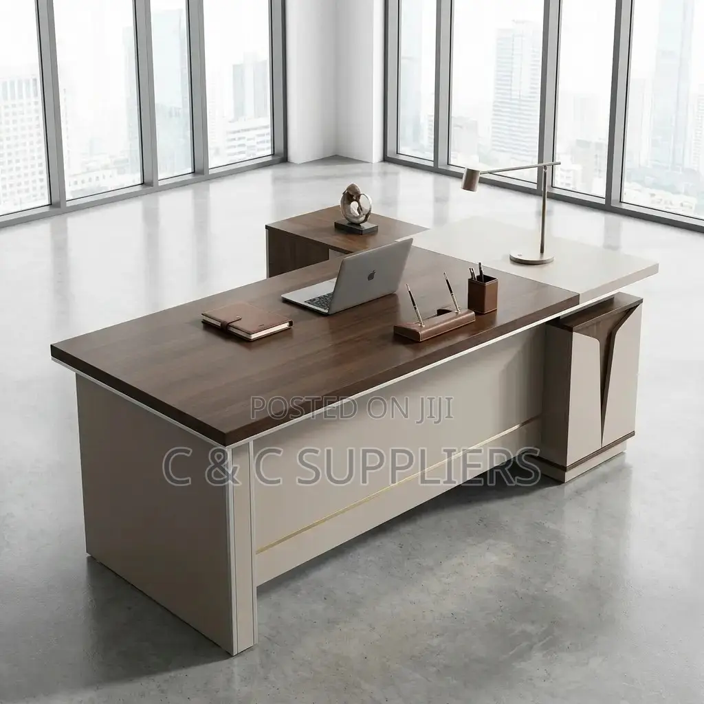 1800mm L-Shaped CEO Task Table.