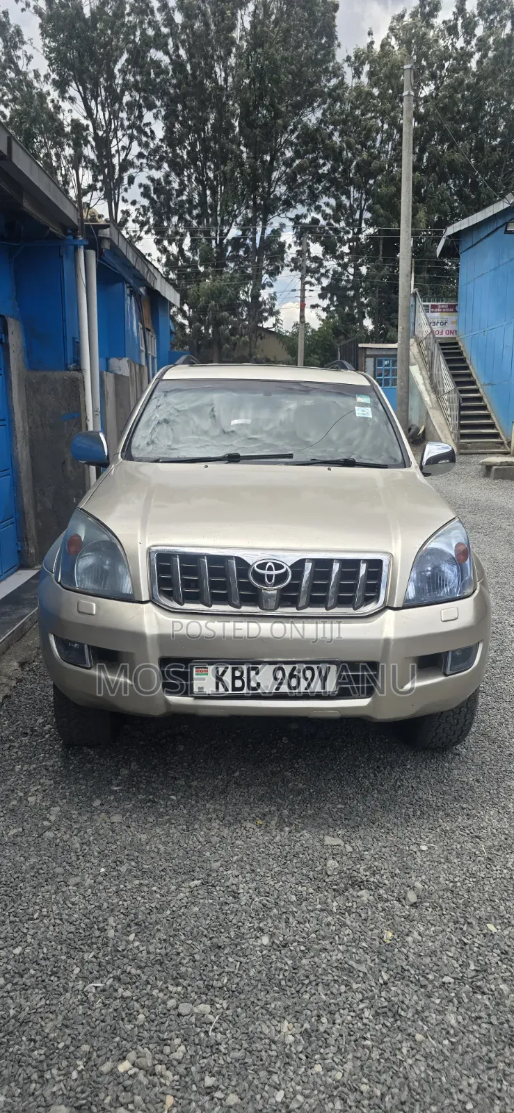 Toyota Land Cruiser Prado 2007 Beige