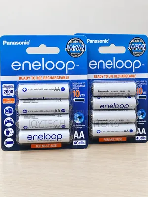 Panasonic Eneloop AA 2000mAh Rechargeable Batteries 4-Pack