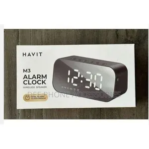 Havit M3 Bluetooth Speaker With Alarm Clock