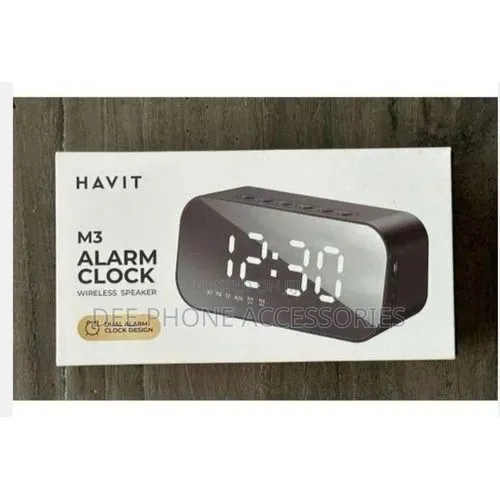 Havit M3 Bluetooth Speaker With Alarm Clock