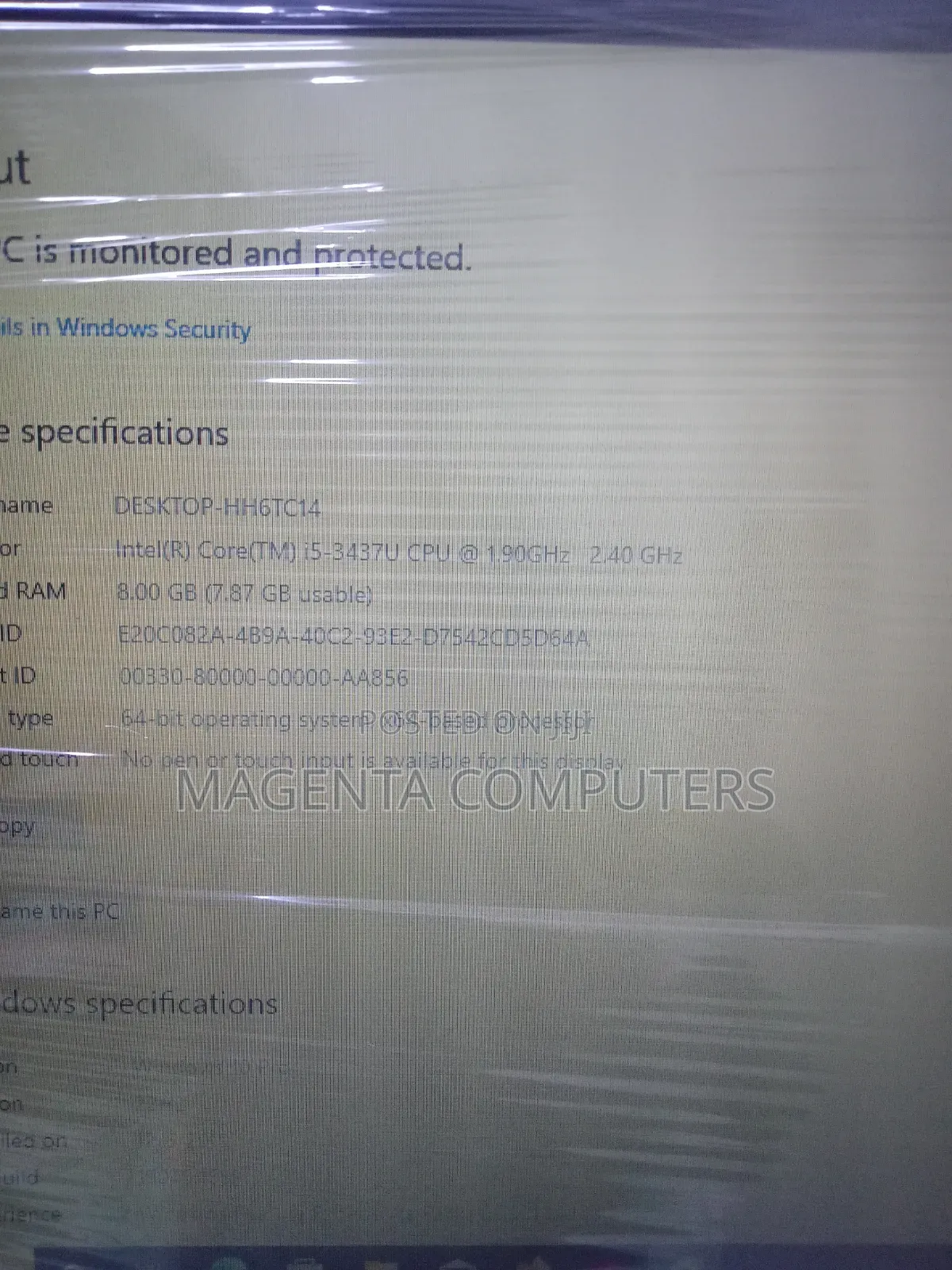 Laptop HP EliteBook Folio 9470M 8GB Intel Core i5 HDD 500GB