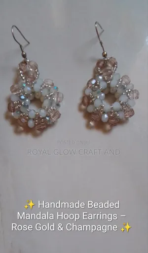 Crystal Beaded Earrings