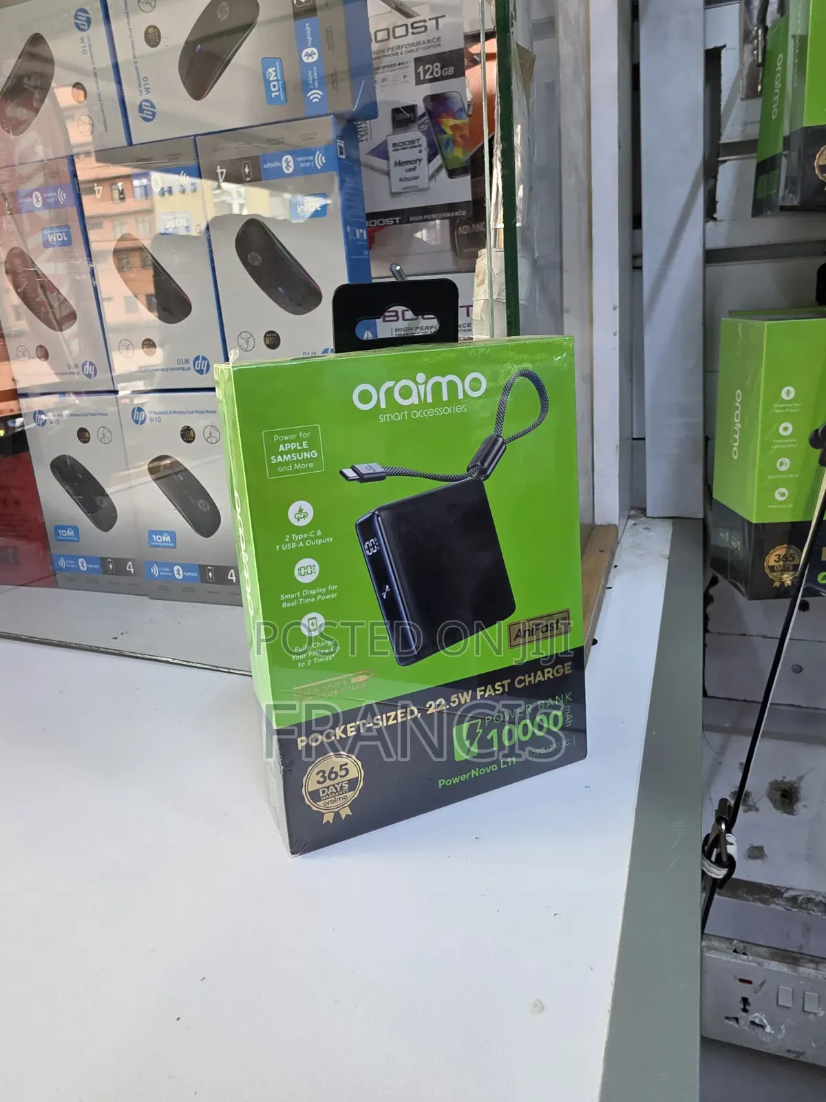 Pocker Sized Oraimo Power Bank