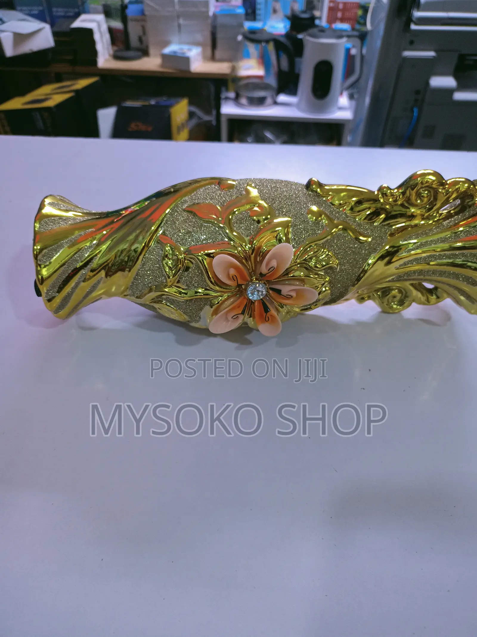 Golden European Style Vase