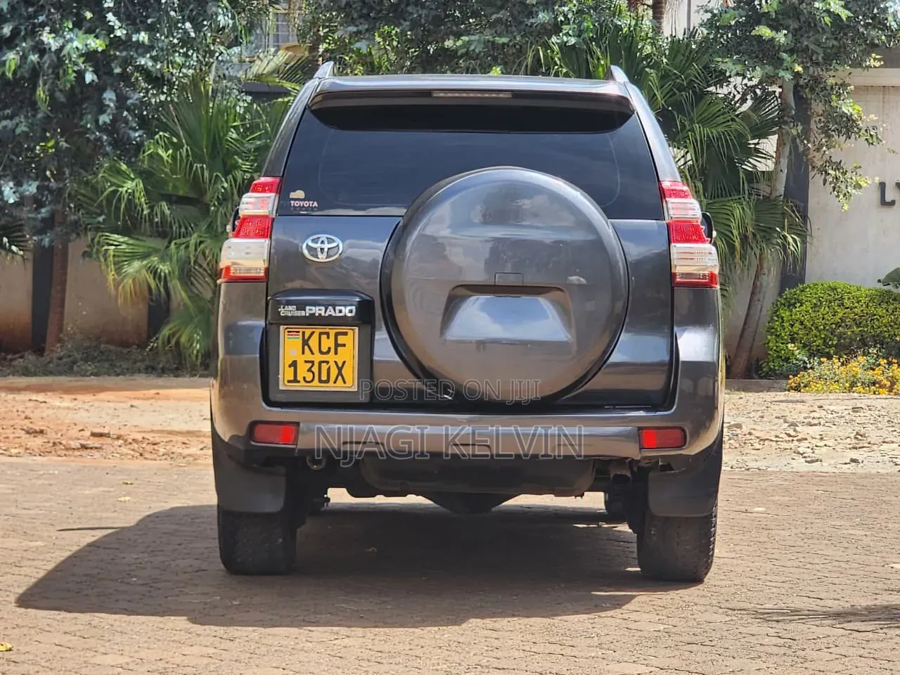 Toyota Land Cruiser Prado 2015 Gray