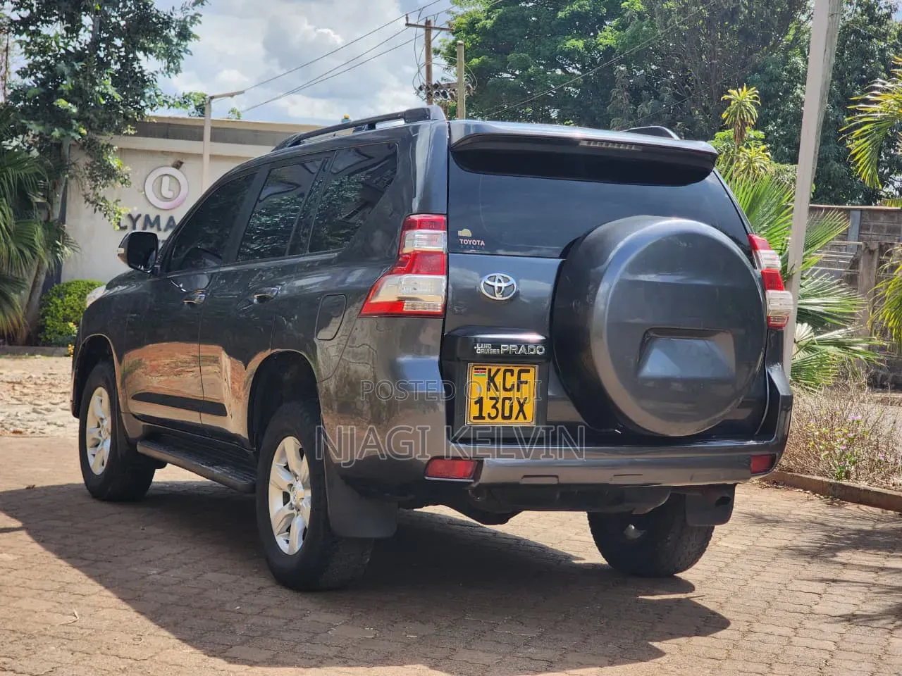 Toyota Land Cruiser Prado 2015 Gray