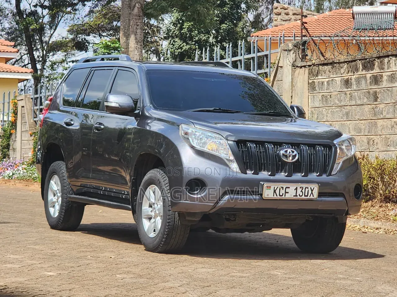 Toyota Land Cruiser Prado 2015 Gray