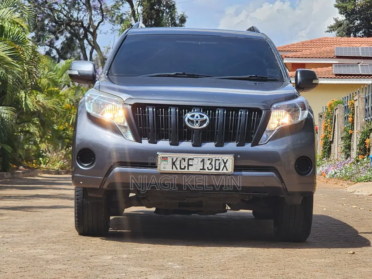 Toyota Land Cruiser Prado 2015 Gray