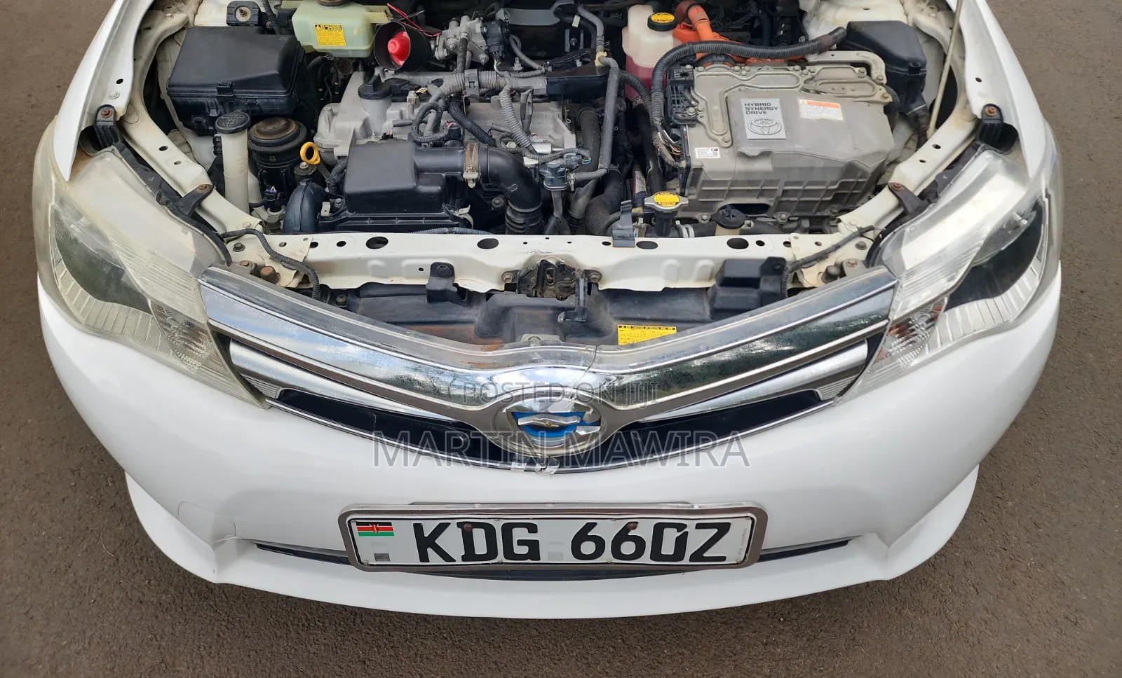 Toyota Corolla Fielder 2014 White