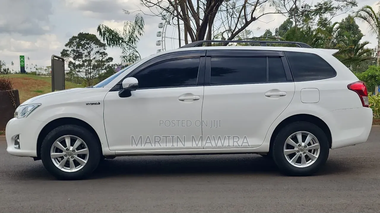 Toyota Corolla Fielder 2014 White