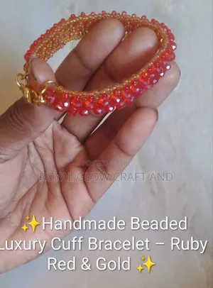 Beaded Luxury Cuff Bracelet