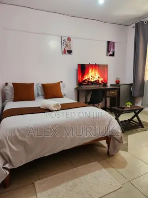 Neon Studio Airbnb in Juja Fully Furnished Apartment