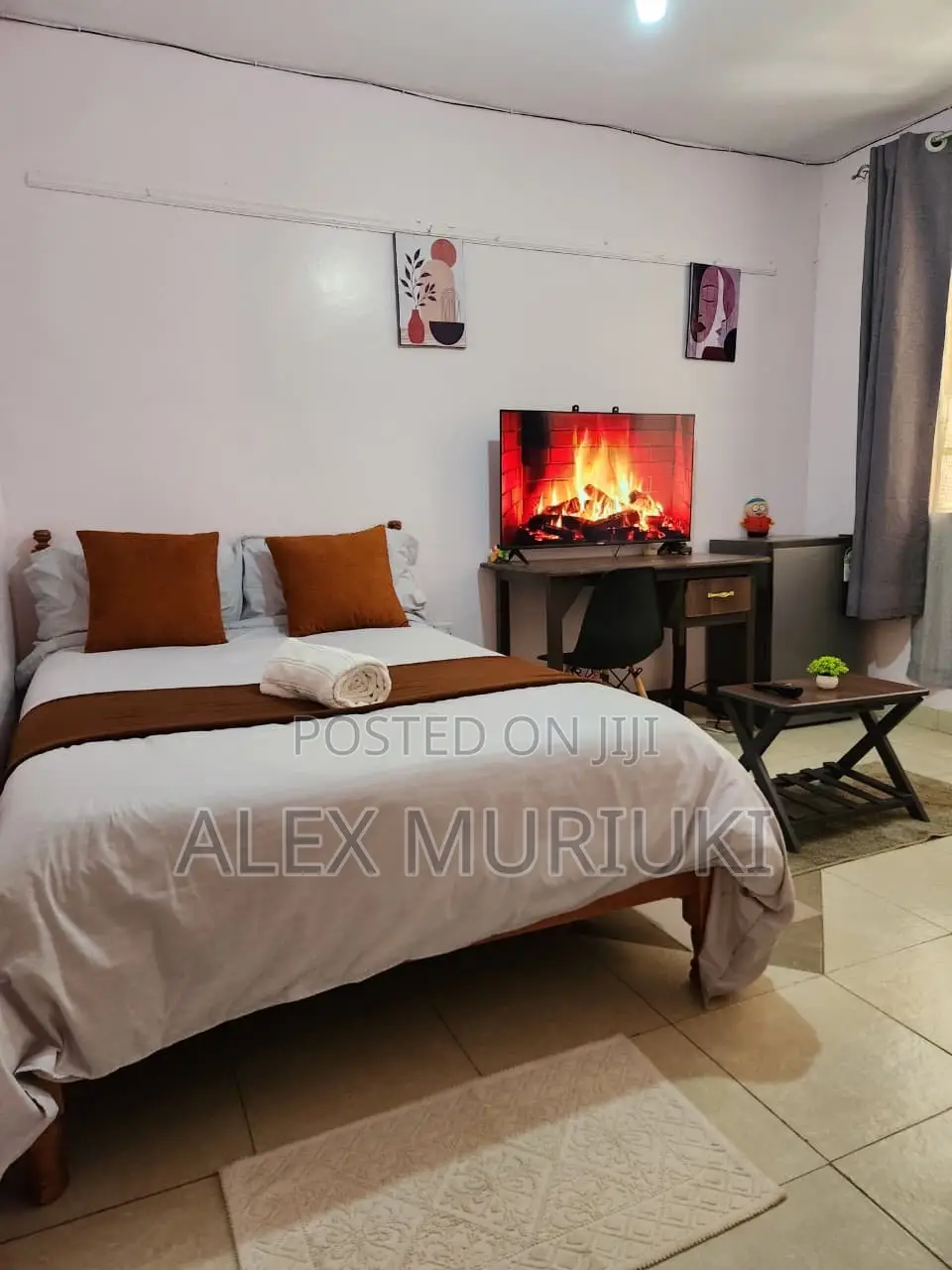 Neon Studio Airbnb in Juja Fully Furnished Apartment