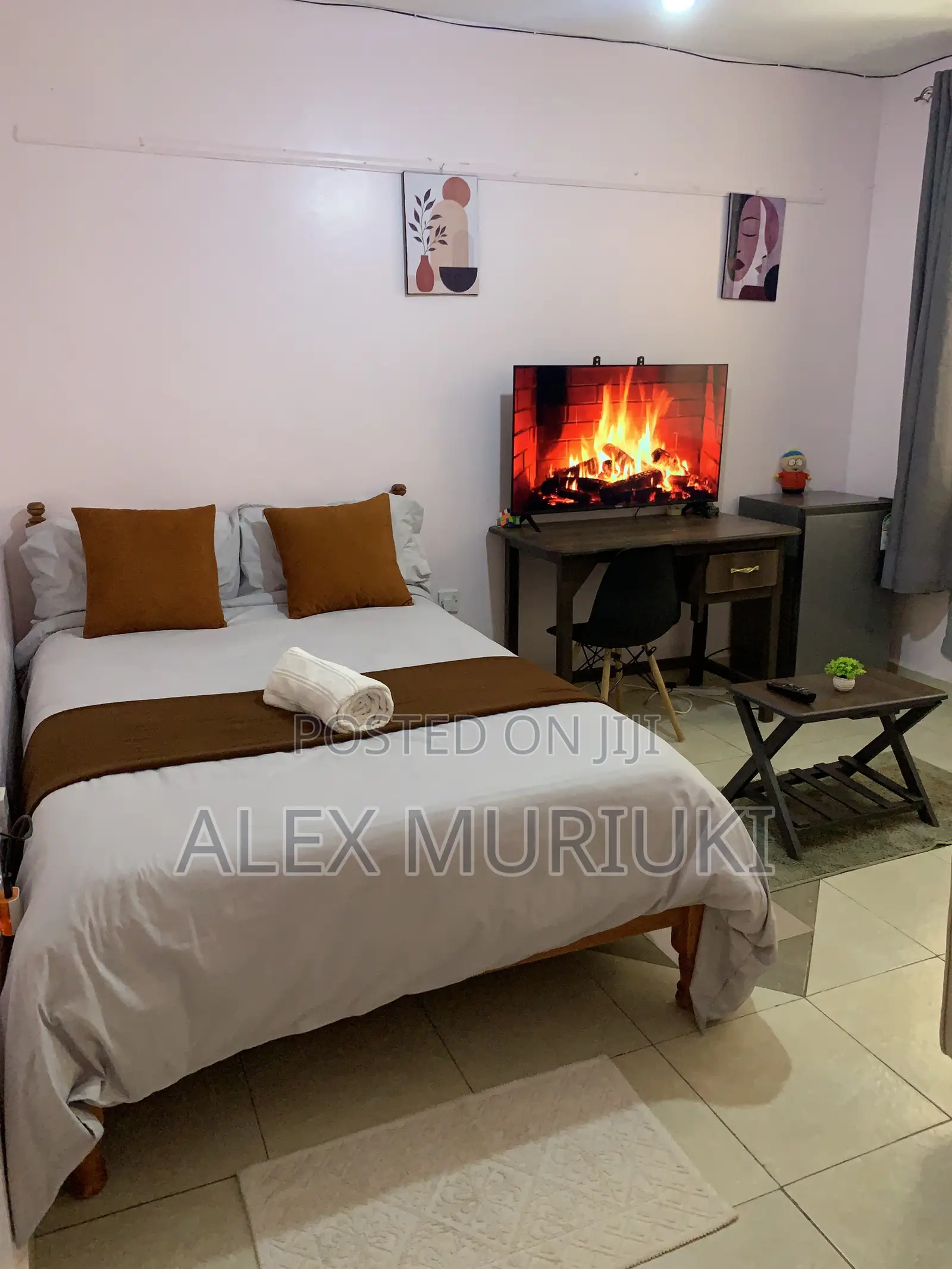 Neon Studio Airbnb in Juja Fully Furnished Apartment