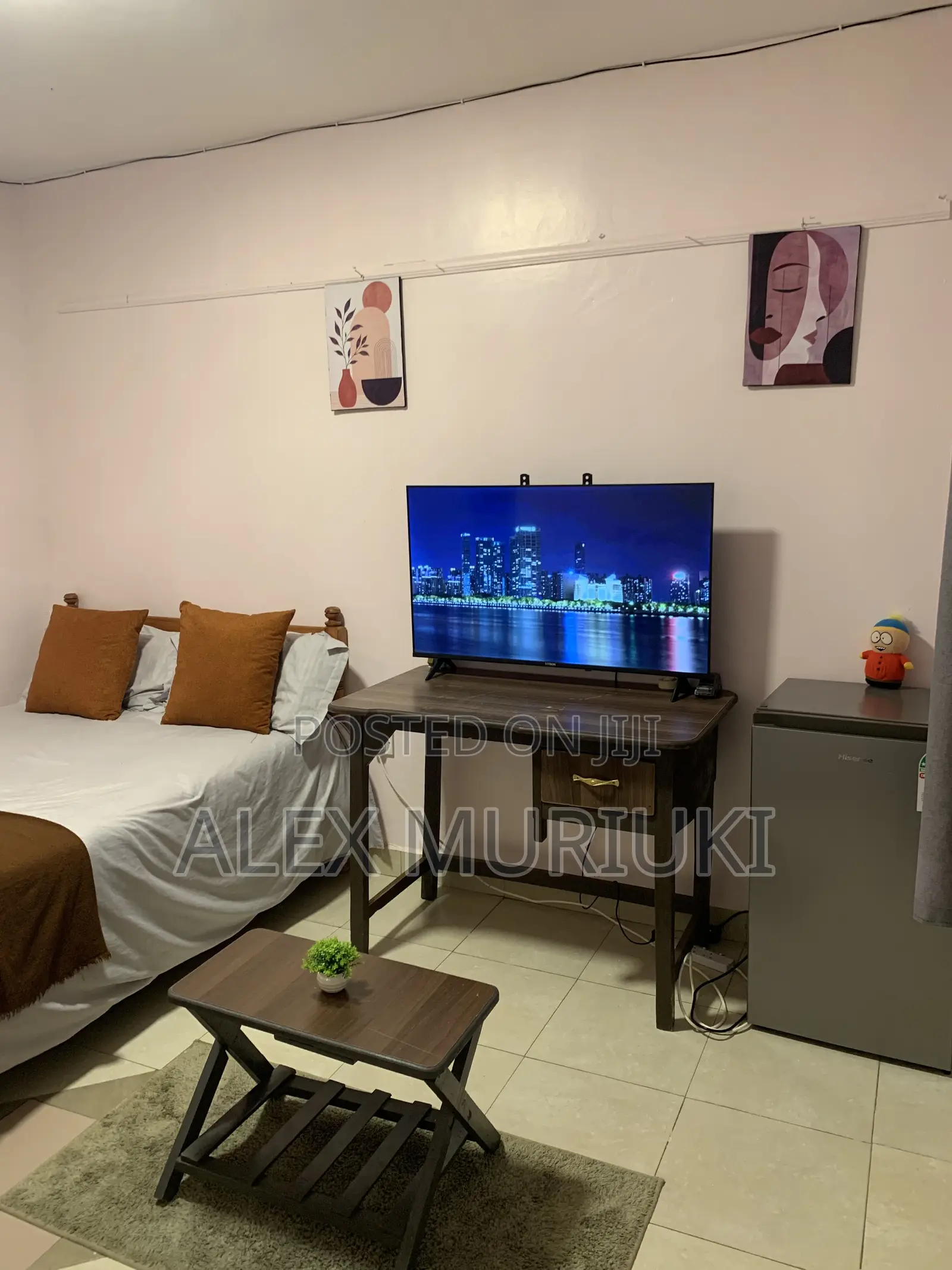 Neon Studio Airbnb in Juja Fully Furnished Apartment