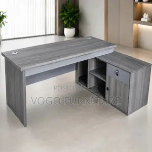 Office Desk; 1.6 Meters L-Shaped Office Desk