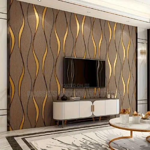 Striped Non Woven Wallpaper