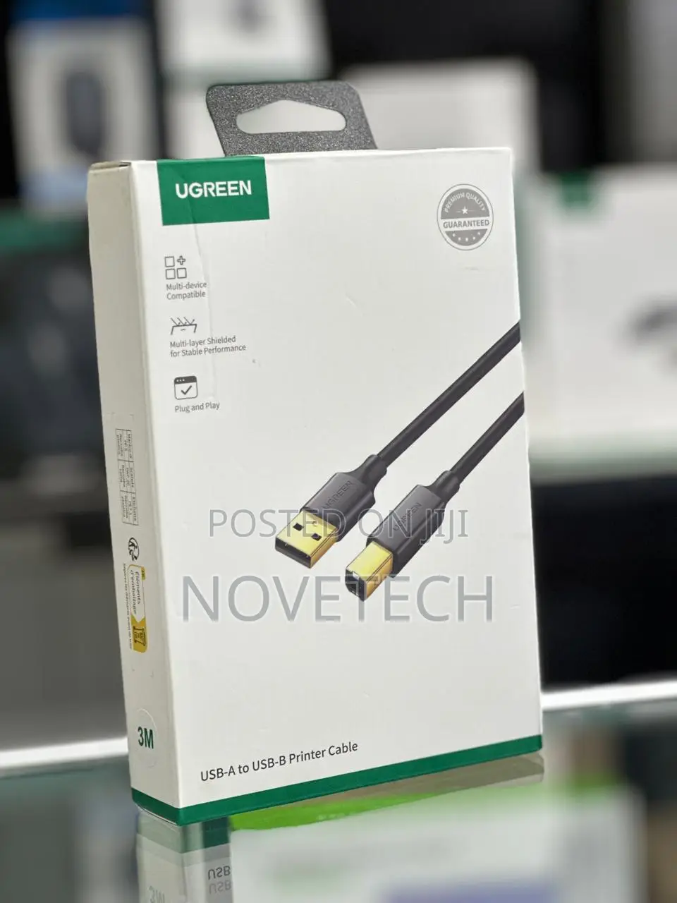 UGREEN USB a to B Printer Cable 3M, High Speed EPSON HP Canon Brother