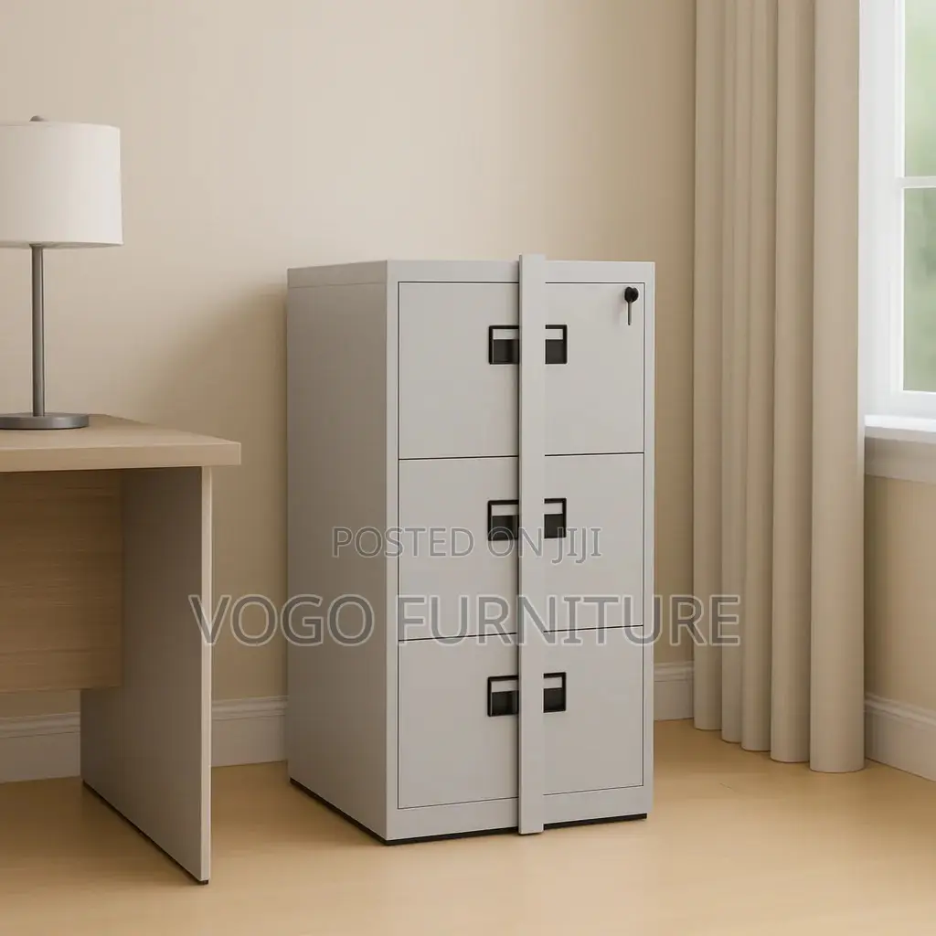 Cabinet; 3-Drawer Storage Cabinet