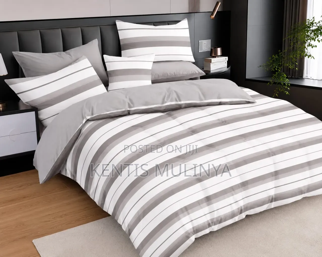 Stripped & Patterned Duvet Cover