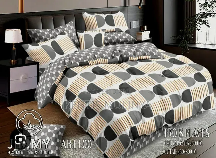 Stripped & Patterned Duvet Cover