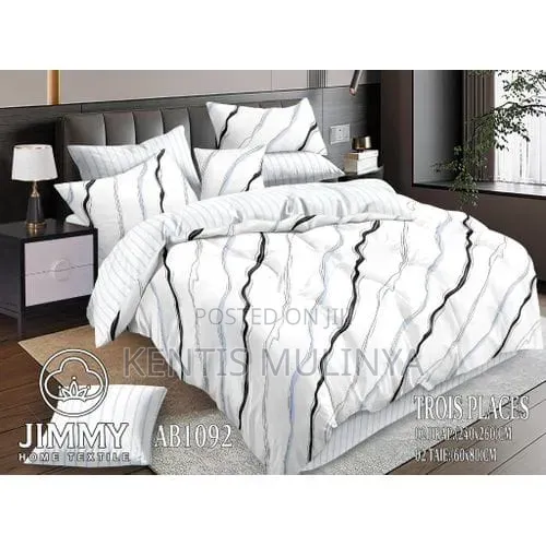 Stripped & Patterned Duvet Cover