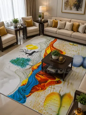 Heavy 3D Carpets Made From High-Quality Materials Size 7*8