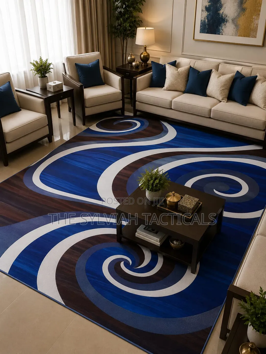 Heavy 3D Carpets Made From High-Quality Materials Size 7*8