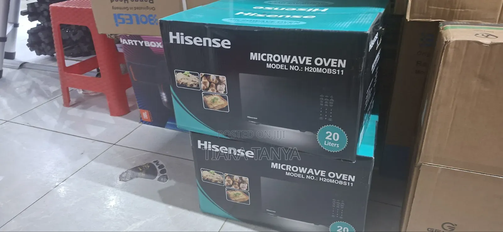 Hisense 20L Digital Microwave With 2 Years Warranty -Black