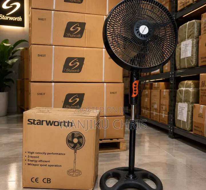 High Performance Starworth 16" Stand Fan