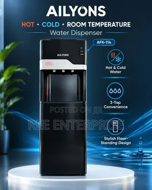 Ailyons 3 Taps Water Dispenser ( Hot , Normal and Cold) Bottom Load