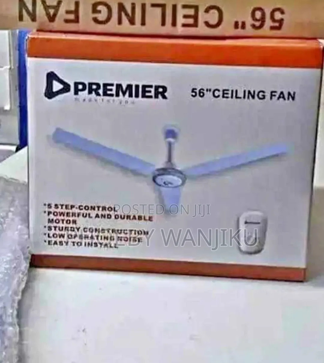 Efficient Premier Ceiling Fan 56 Inch