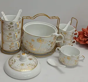 15PCS Soup Ceremic Set