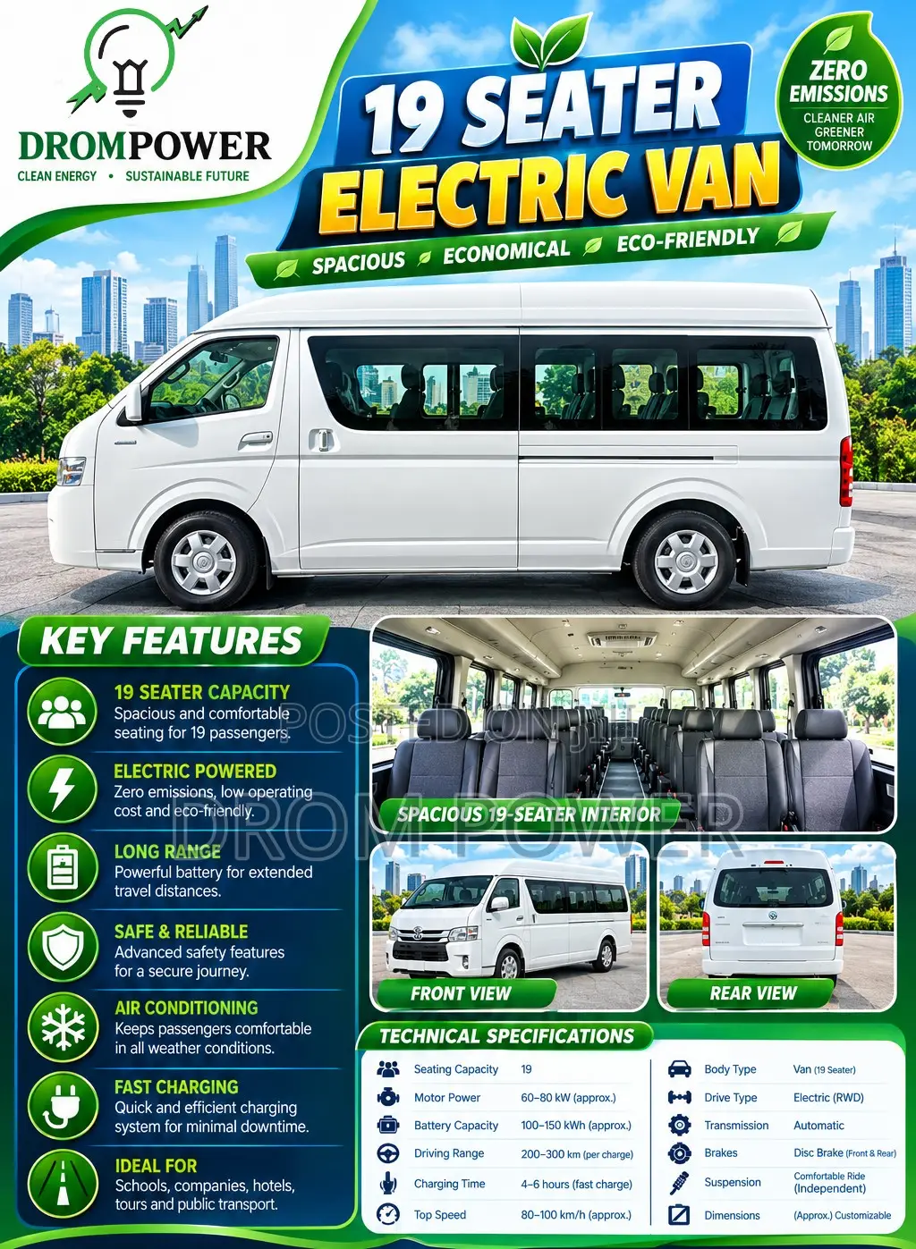 New Bus 2025 White
