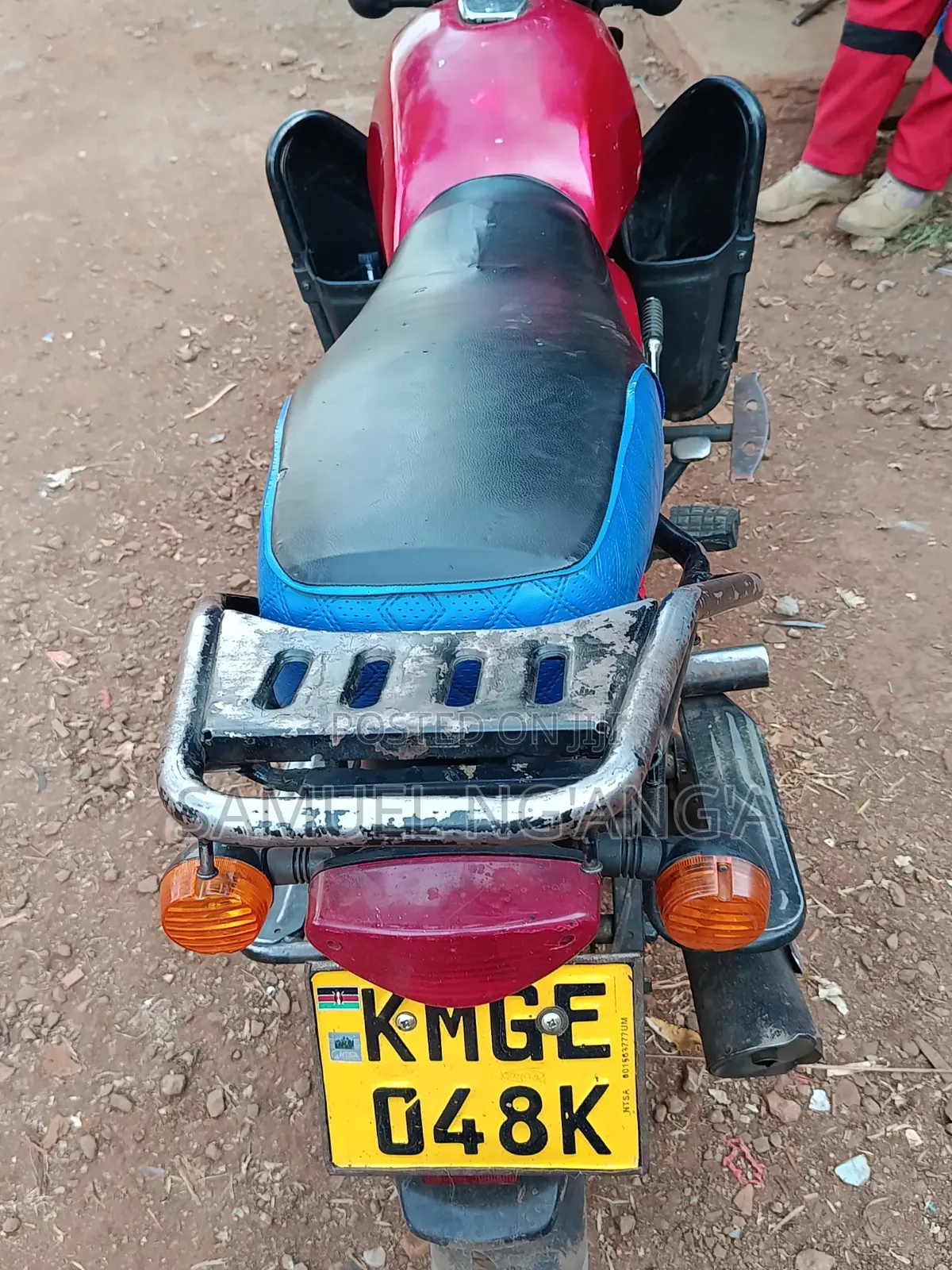 Bajaj Boxer 2019 Red
