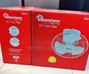 Ramtons Orbit 16 Inches Wall Mounted Fan RM461