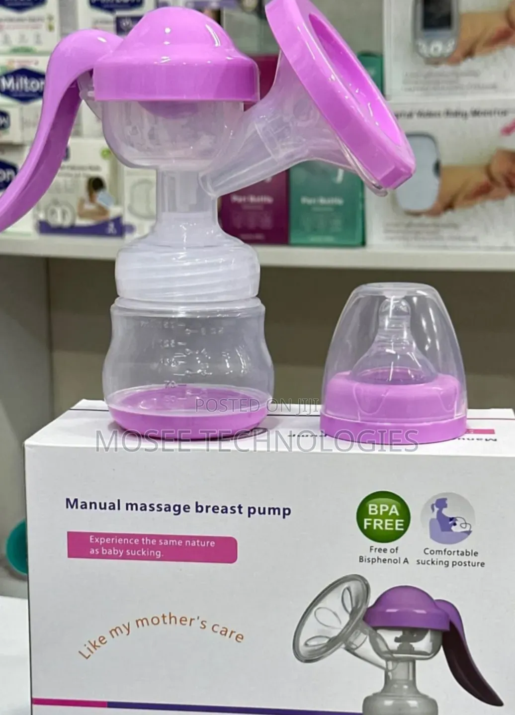 Manual Breast Pump – Comfortable Feeding Solution