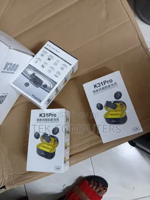 Compact K31PRO Button Microphone for Clear Hands-Free Audio Capture